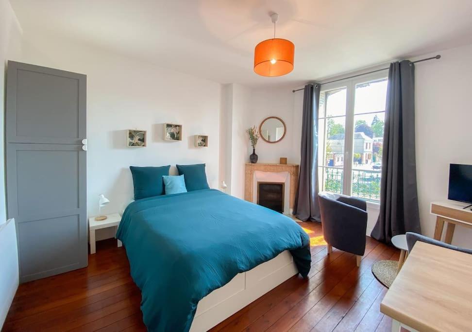Appartement Unique Et Elegant, Gare Hyper Centre Wifi à Vernon  Extérieur photo